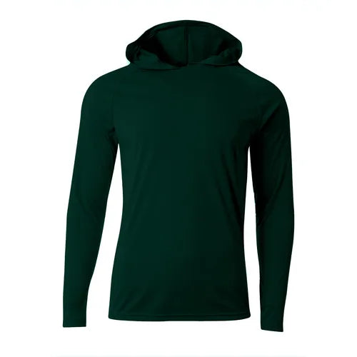 Cooling Performance Long Sleeve Hood Tee (Multi Color)