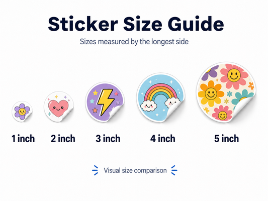 🎨 Stickers – 1 Full Sheet Minimum, Custom-Cut Perfection 💥💎