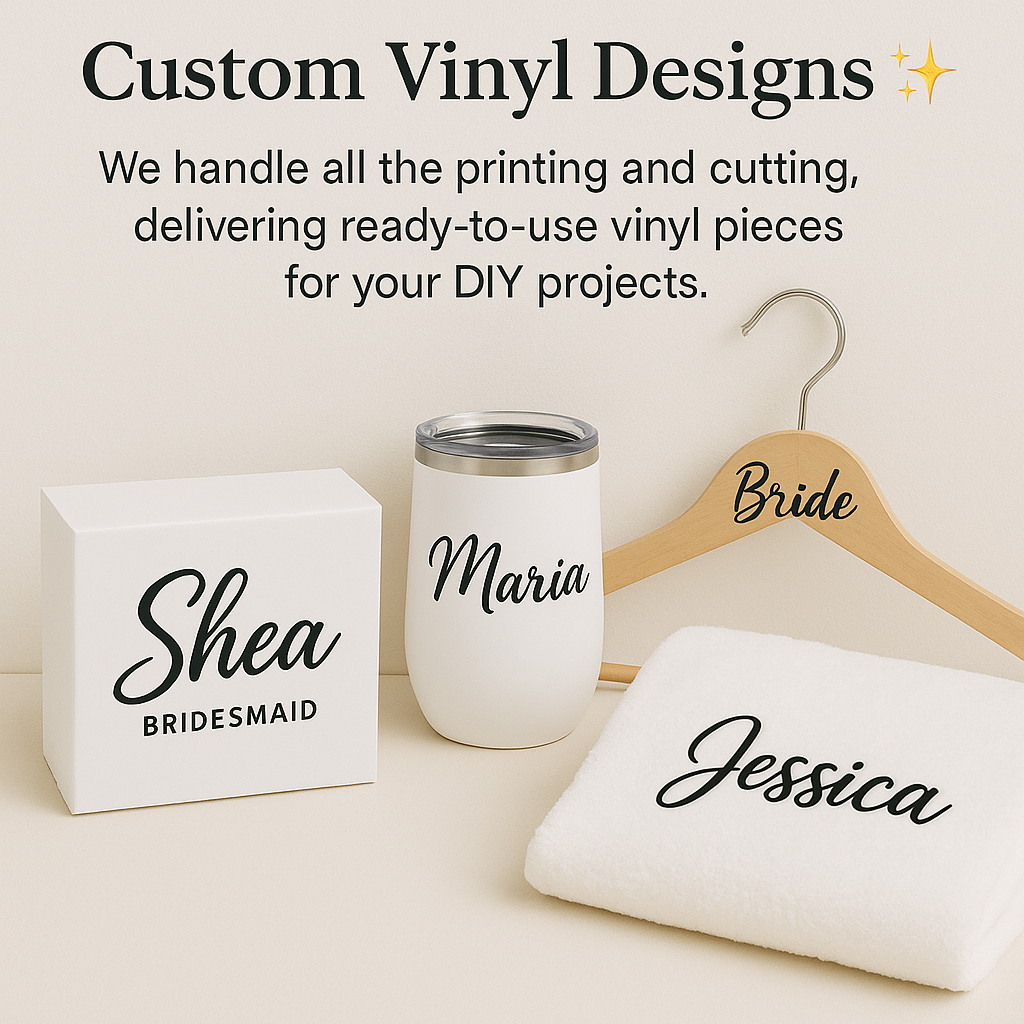 ✨ 🖊️ Custom Iron On Vinyl Designs 🖊️✨